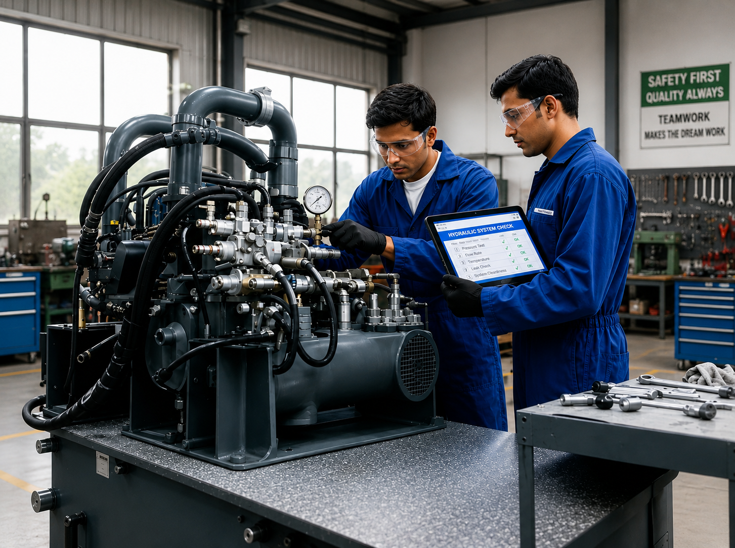 Troubleshooting Hydraulic systems